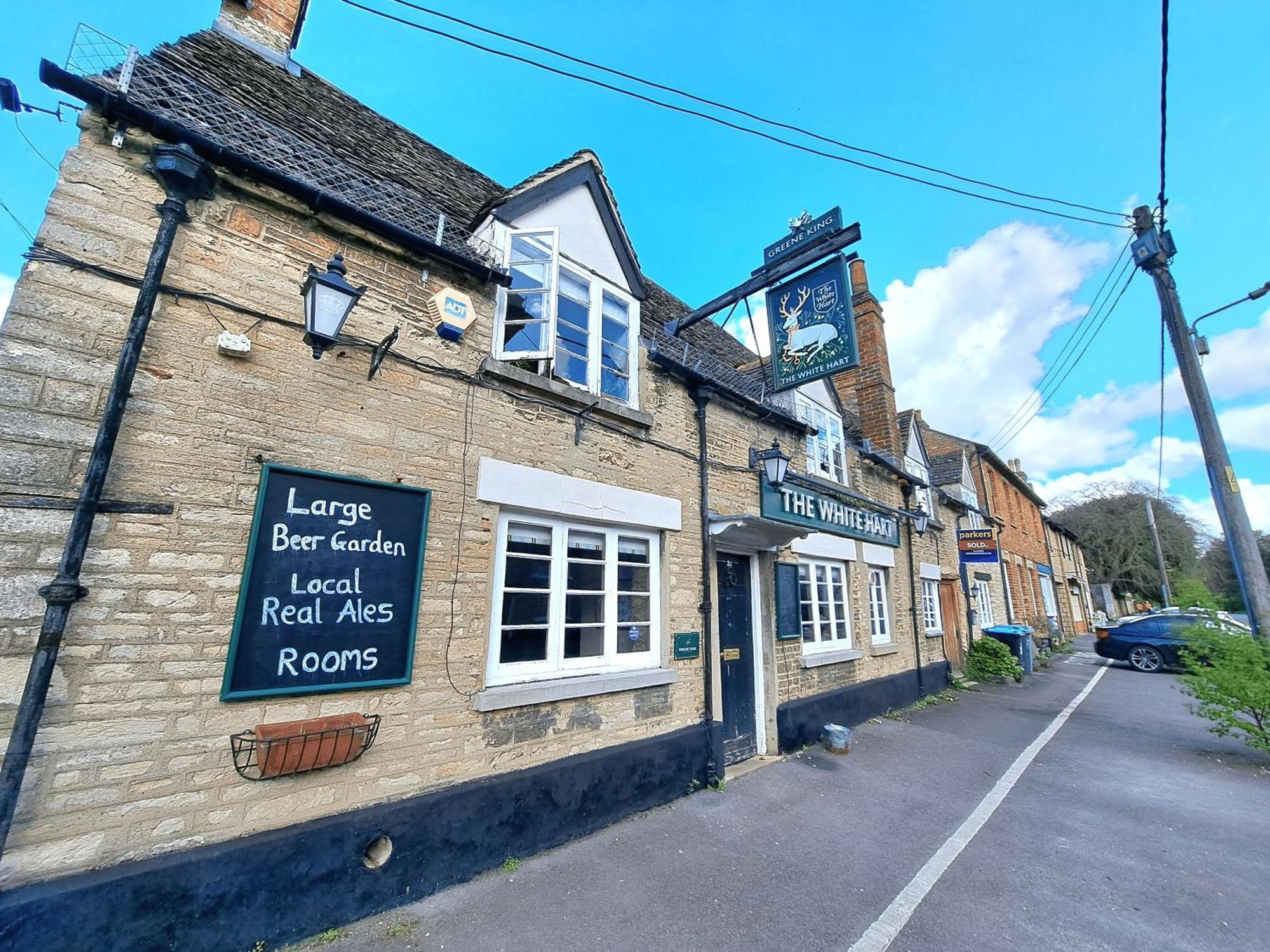 مبيت وإفطار Eynsham The White Hart المظهر الخارجي الصورة